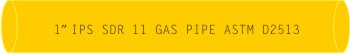 gas pipe markings